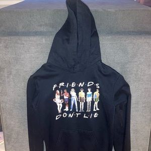 Stranger Things Black Hoodie